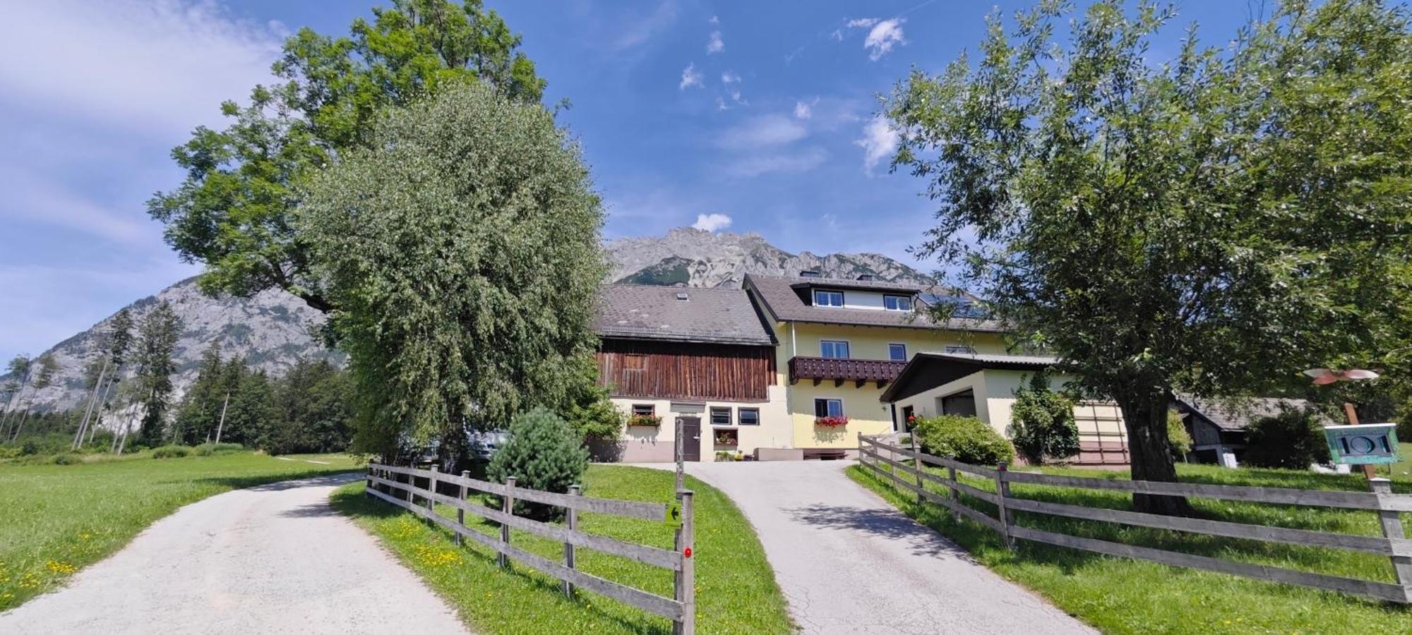 Gasthaus Haus Adler Grobming Exterior foto