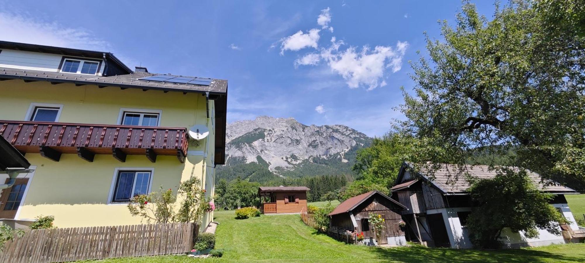 Gasthaus Haus Adler Grobming Exterior foto