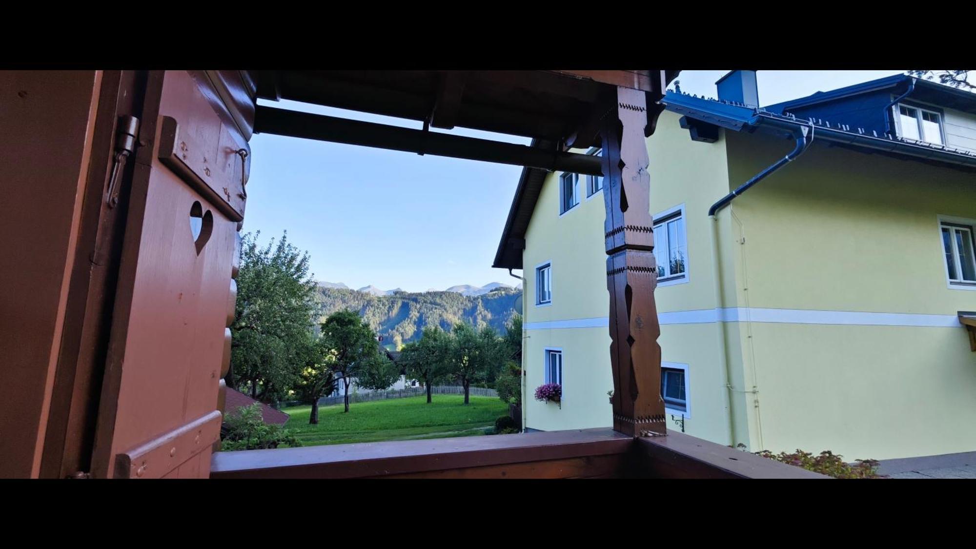 Gasthaus Haus Adler Grobming Exterior foto